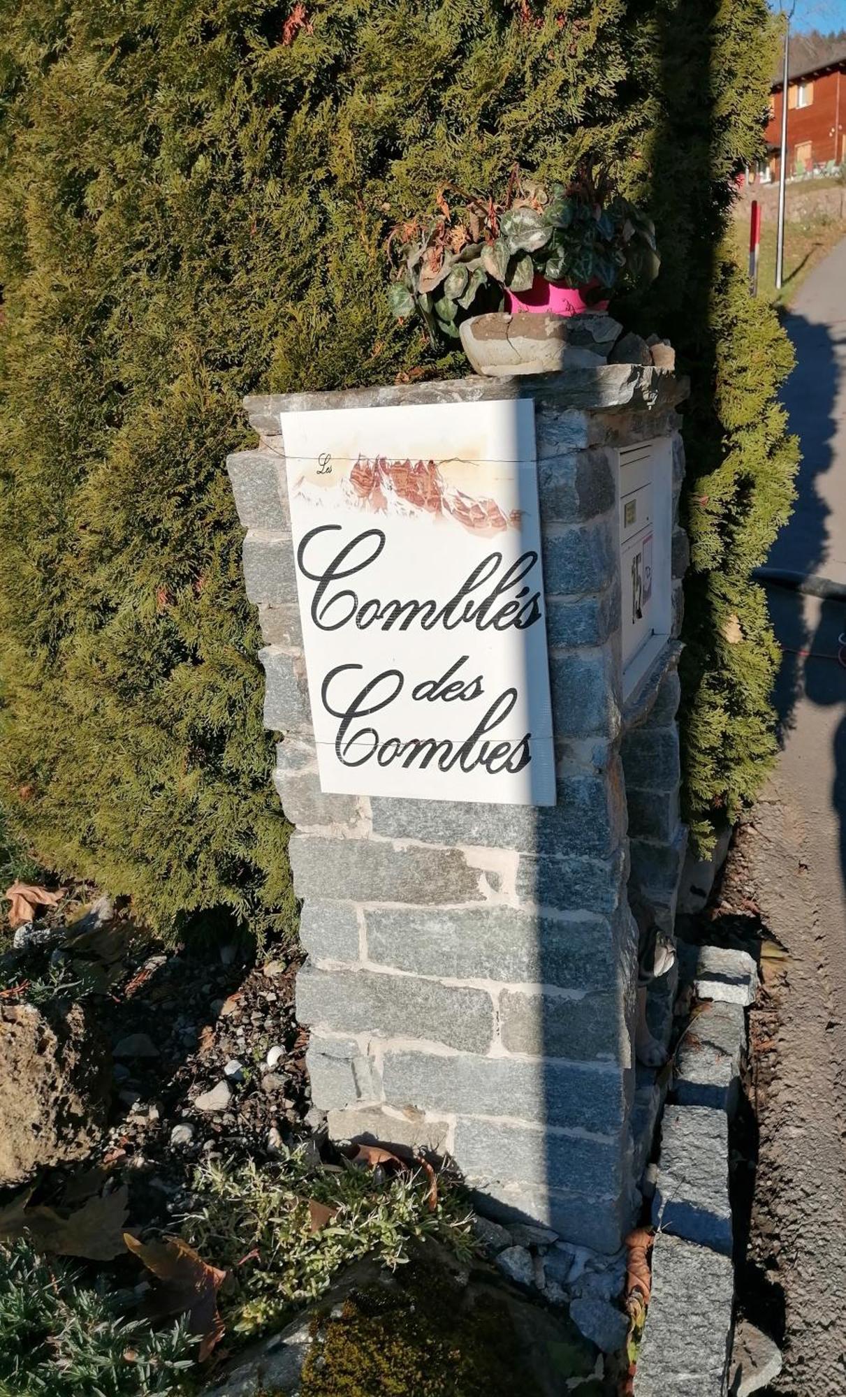 Hotel Les Combles Des Combes Ollon Exterior foto